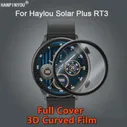 Для Умных часов Haylou Solar Plus Lite RT3 LS16 Полное покрытие 3D Изогнутое Покрытие Из Мягкой Пленки PMMA Защитная Пленка Для Экрана -Не Закаленное Стекло