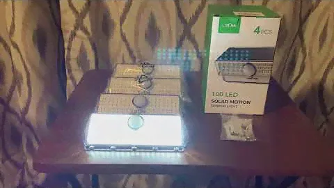 LITOM 100 LED solar lights