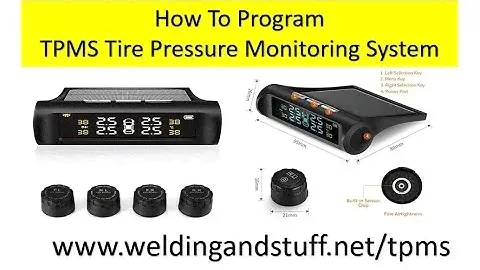 How To Program Your TPMS Tire Pressure Monitoring System Solar Power