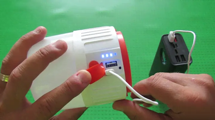 Unboxing Bright Solar Tactical Camping Lamp