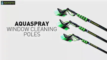 Window and Solar Panel Cleaning Water Fed Poles - Aquaspray Superlite Series