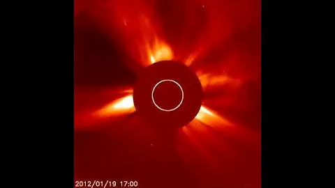 01.22.12: SOHO's View of  Earth-directed CME