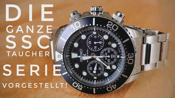 "Die Solaruhr-Serie für Kenner!" SEIKO Prospex Solar Diver Chronograph SBDL047 Vorstellung deutsch