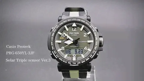 Casio Protrek PRG-650YL-3JF Solar Triple sensor Ver.3