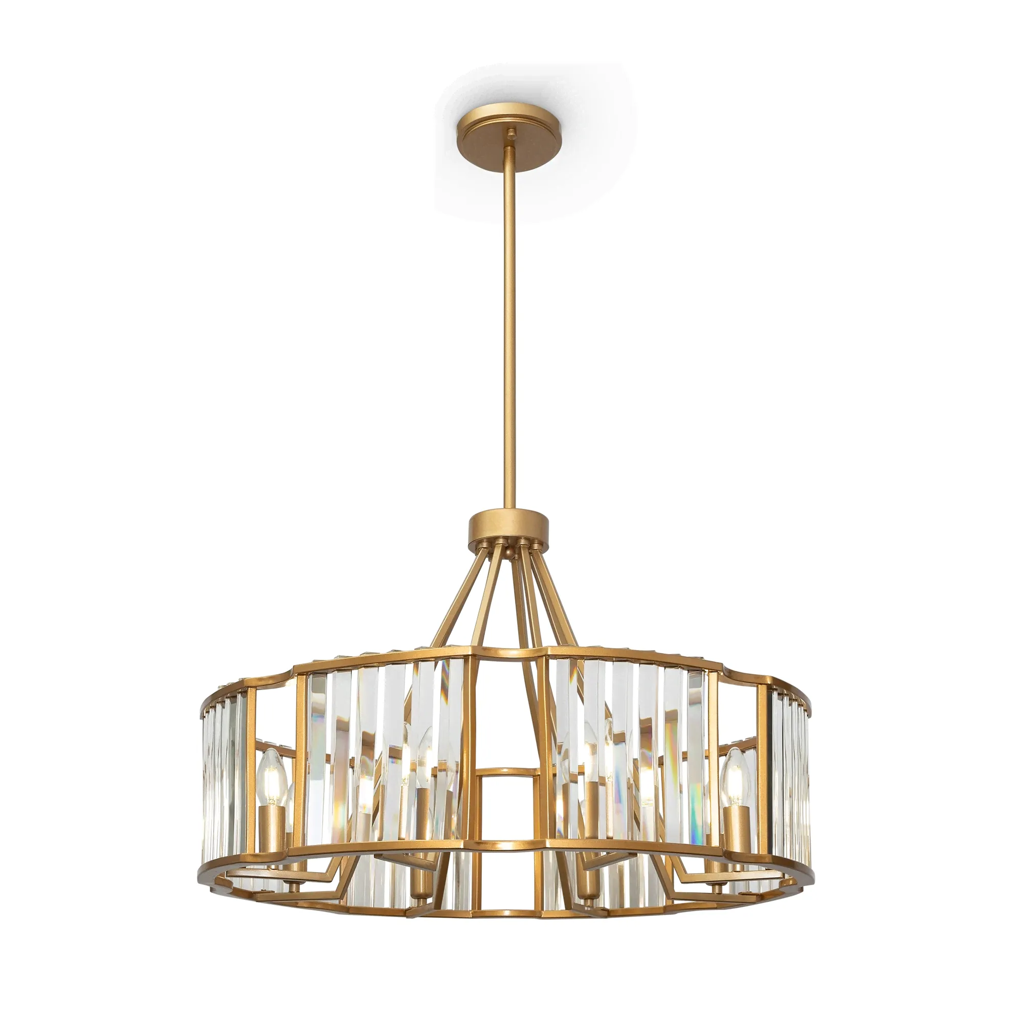 Подвесная люстра Maytoni Solar MOD087PL-08G