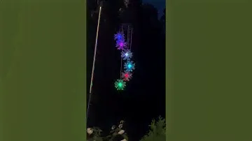 Mini chandelier solar light
