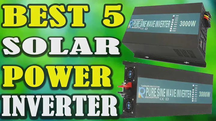 Top 5 Solar Inverter Power 2020 | Best Power Inverter 12v 220v 3000w Revview