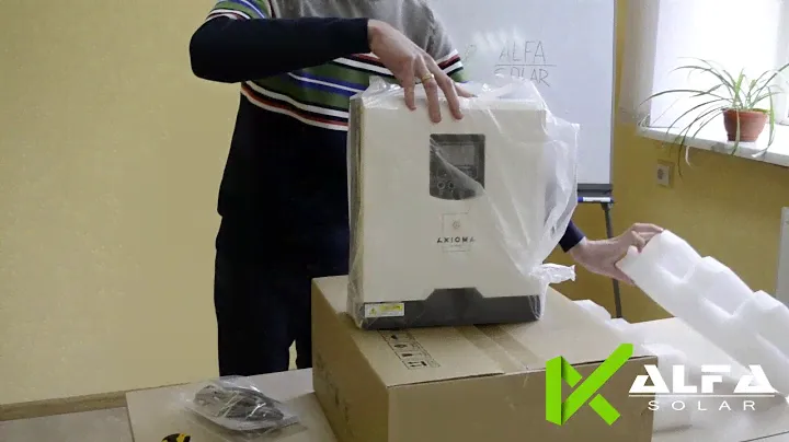 Гибридный автономный инвертор Axioma Energy ISPWM 3000 ШИМ. Распаковка.