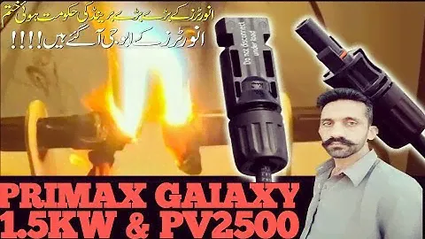 Solar Power with 1.5kW Hybrid Solar Inverter & PV2500 | Installation & Review"