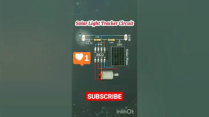 Solar Tracker Circuit !!