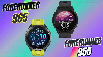 Garmin Forerunner 965 vs Forerunner 955 Solar