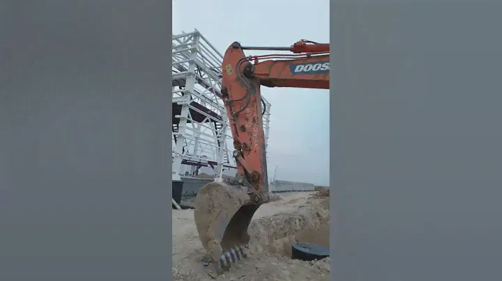 DOOSAN  - 340 LCE (Досан) ремонт кондиционера по полной !!