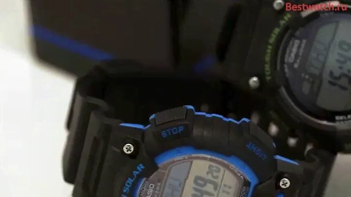 Видео обзор Casio Sports STL-S100H-1A и STL-S100H-2A