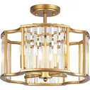 Люстра Maytoni Neoclassic Solar MOD087CL-04G Прозрачная Золото