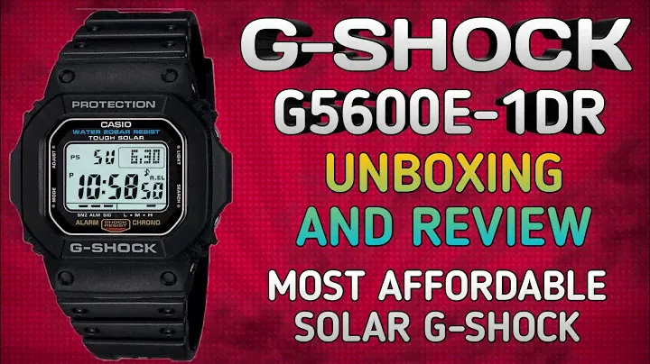 Casio G-SHOCK G5600E - Unboxing and Review | Best Square G-Shock