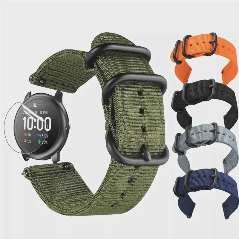 Высококачественный Силиконовый ремешок Для Xiaomi haylou solar ls05 Smart watchStrap Для Huawei Watch GT 2 46 мм Браслет Correa band