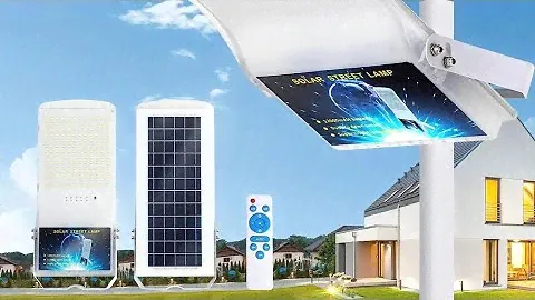 300W Solar Street Light 30000LM LED Outdoor Waterproof  with Bracket and Remote Control