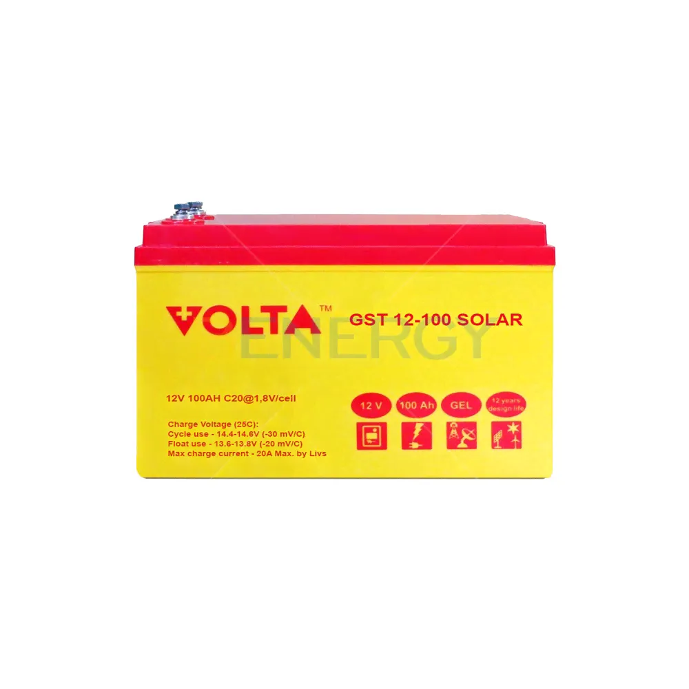 Аккумуляторная батарея гелевая VOLTA GST 12-100 SOLAR