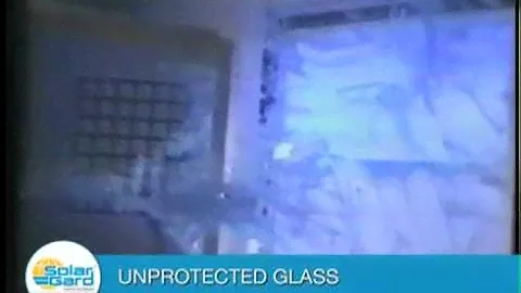 Solar Gard Armorcoat Window Film Blast Test