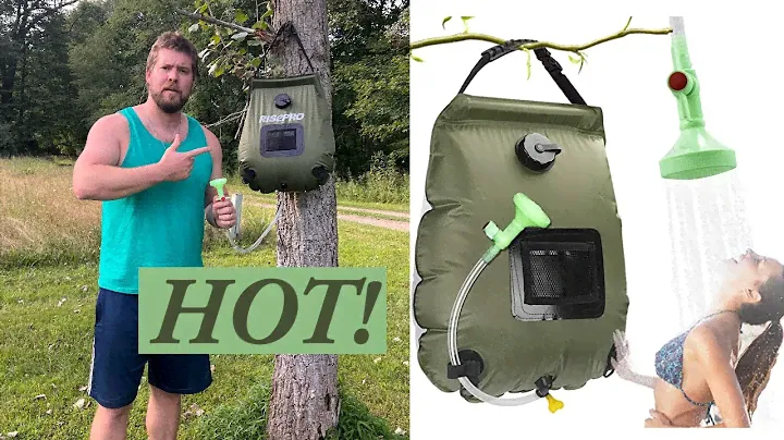 Pretty Darn Good! Risepro Solar Shower Review and Test #camping