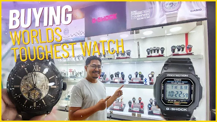 Buying Toughest Watch in The World G-Shock Tough Solar G5600E-1DR