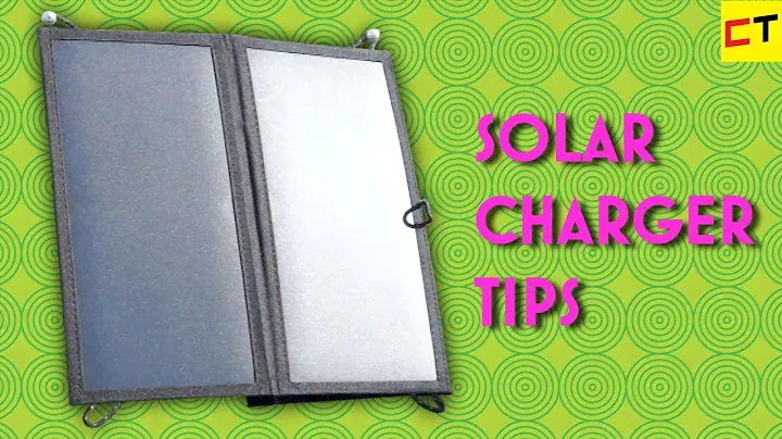Anker Solar Charger tips