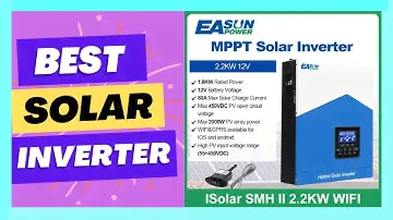 Easun Power Solar Hybrid Inverter 12V AC 220V 2.2KW Pure Sine Wave