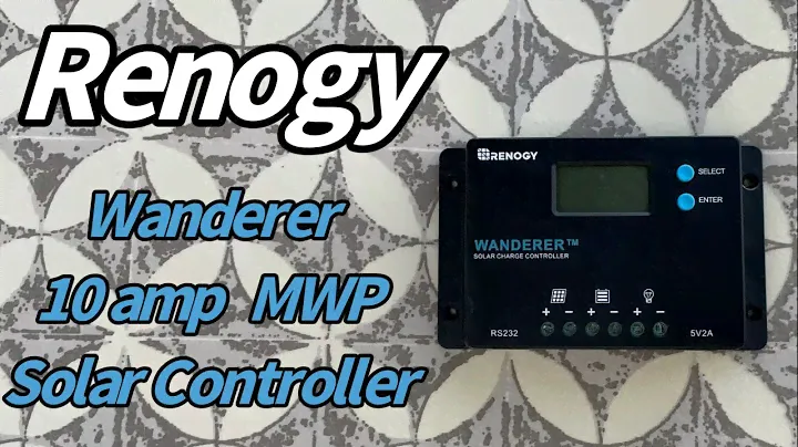 Renogy  Wanderer  10 amp PWM Solar Charge Controller