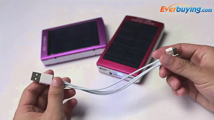 30000mAh Solar Power Bank Camping Light