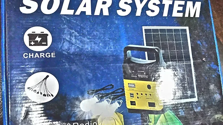 UPEOR Solar Generator Lighting System Portable