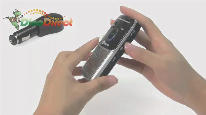 HF-710 Bluetooth Solar Visor Speakerphone Car Kit  from Dinodirect.com