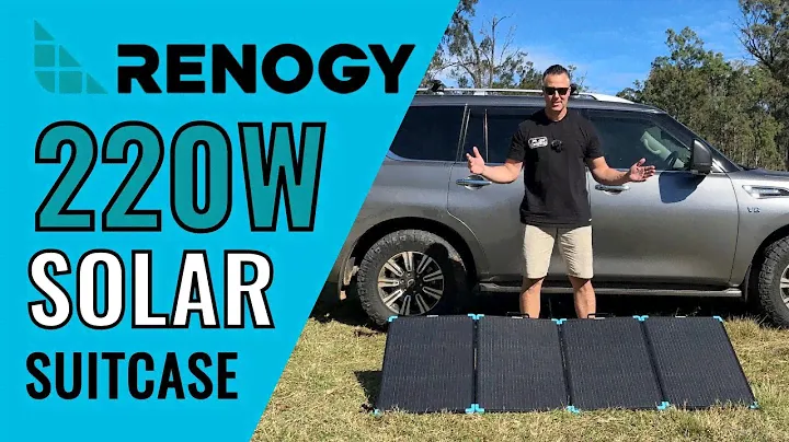 Renogy 220w Solar Solar Suitcase REVIEW - The Ultimate OFFGRID PORTABLE Solar Panel?