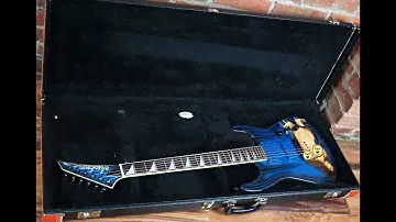 Jackson USA Custom Shop Soloist SL2H Rosendo Double-Sided Graphic Topless Girl NAMM 2007 Demo