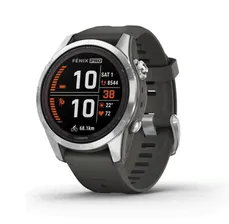 Часы Garmin Fenix 7S Pro Solar Silver 010-02776-01