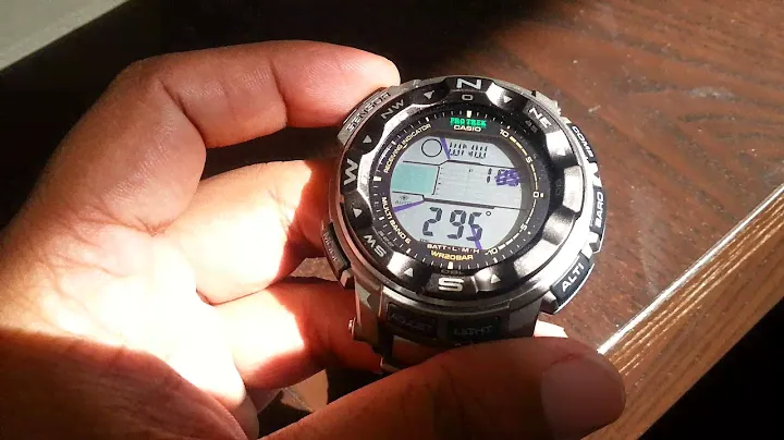 Casio protrek PRW2500T Titanium