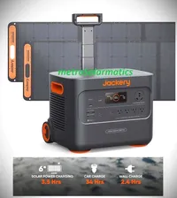 JACKERY 3000 PRO 3024Wh SOLAR KIT POWER STATION + 2x SOLARSAGA 200W
