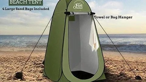 FUN ESSENTIALS Portable Toilet Kit With Solar Shower Bag