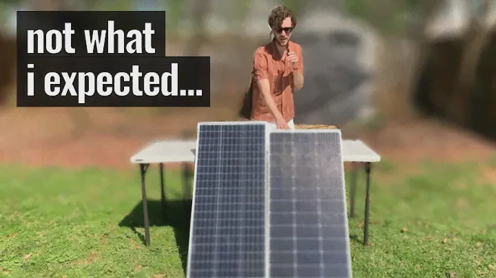 Newpowa 5BB vs Renogy 9BB Solar Panels - Power Output Test!