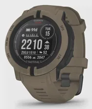 Умные часы Garmin Instinct 2 Solar Tactical 45 мм, коричневый