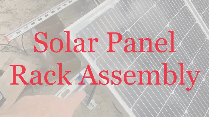 Step-by-Step Guide: Assembly of Eco Worthy Solar Panel Racks (#124)