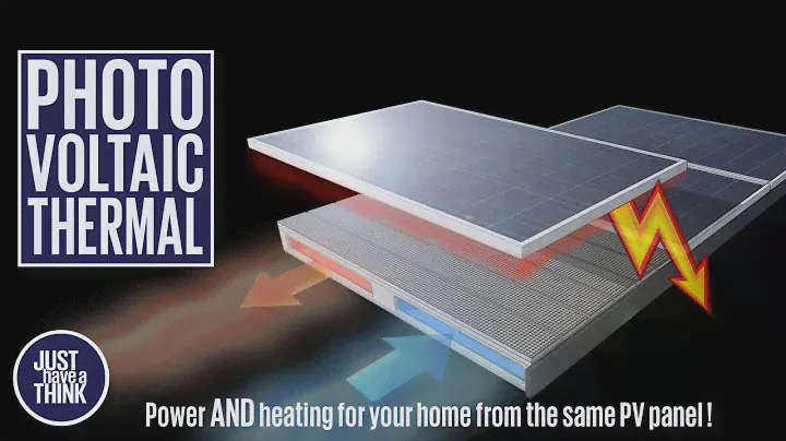 The Solar PV panel that provides electricity AND heat for your home!