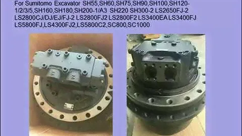 Doosan excavator hydraulic travel motor final drive Daewoo SOLAR 55 V PLUS,DH55