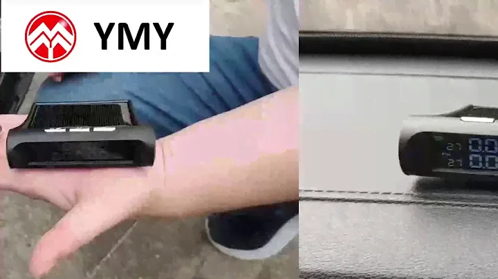HUMAN VOICE ALARM Solar Power TPMS Tyre Pressure Monitoring System Pressure Temperature Warning