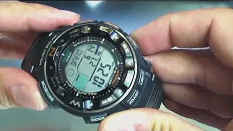 Casio Pathfinder Protrek Solar Power Watch PRG-250-1