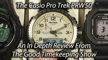 Подробный обзор Casio ProTrek PRW50