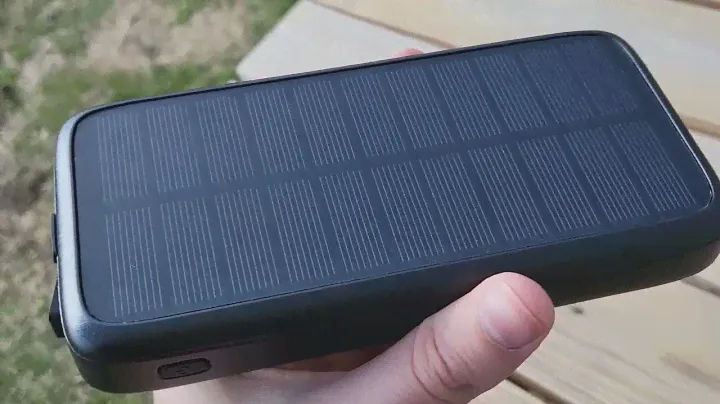 Riapow Solar Charger Power Bank - 26800mAh Portable Phone Charger Fast Charging Power Bank