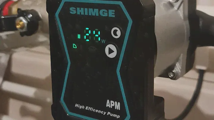 Циркуляционный насос Shimge APM. Альтернатива  Grundfos ALPHA ?!