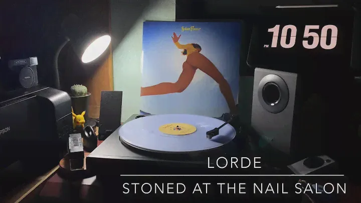 Stoned at the Nail Salon - Lorde (Solar Power) Clear Vinyl