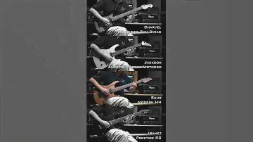 Charvel vs Jackson vs Suhr vs Ibanez | Loudness - Like Hell
