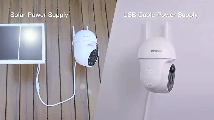 xiaovv P6 Solar Security Camera Promotional Video
